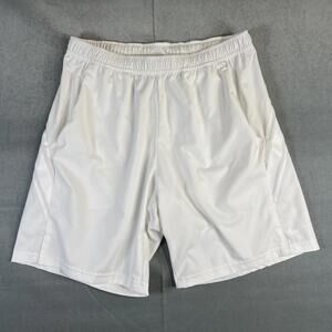 Nike Court Dri Fit Tennis Shorts Men’s Large White 9in Inseam 939265